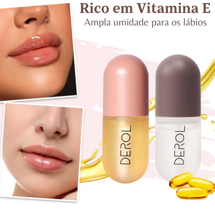 LipsDerol - Kit Preenchimento Labial Dia & Noite - Lançamento 2023